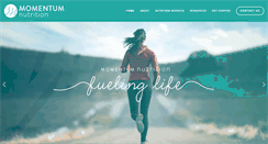 Desktop Screenshot of momentum4health.com
